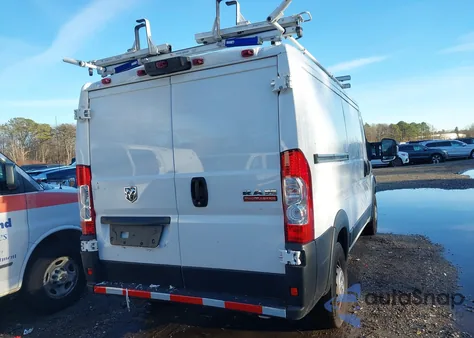 2020 Ram Promaster 1500 Low Roof 136 Wb from USA, damaged, VIN 3C6TRVAGXLE138255